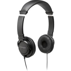 Kensington Hi-Fi Headphones 3.5mm for Kids, for Adults, for School, Padded Adjustable Headband (K97602WW),Black