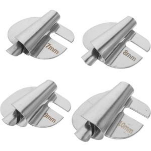 TEHAUX Sewing Machine Presser Foot Kit 7mm-10mm Rolled Hemmer Foot Set Attachment