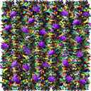 Yinder 39 ft Mardi Gras Tinsel Garlands Glitter Green Purple Gold Hanging Fringe Garland Metallic Hanging Garland Chunky Glittering Tinsel for Mardi Gras Party Carnival Decoration Indoor Outdoor