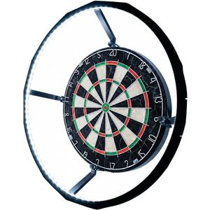 Dart Board Light Ring– Ultra-Bright 360° LED Dartboard Surround Light for Sisal Dartboards – Shadowless Circular Design with Easy Snap-On Clip Mounting – Perfect for Dark Game Rooms & Clubs