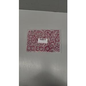 72 Pcs Rhinestone Letter Stickers - Crystal Alphabet A-Z & Number 0-9 Self-Adhesive Letter Patches Bling Glitter Stickers for Clothing Craft Decor (Red)