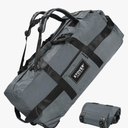 80L Rolling Duffel Bag with Wheels, Extra Large 31 Inch Durable Travel Duffle Bag- Rugged, Collapsible, Rollable Design w/Shoulder Straps- Use as Luggage or Backpack for Men/Women (Grey)
50+ bought in past month