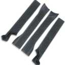 For Ford for Bronco for Sports 2021 2022+ Car Door Sill Protectors Scuff Plate Cover Edge Guards Interior Accessories 4Pcs ABS