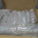 Nuogo 36 Pcs Plastic Cylinder Vases Tall Plastic Flower Vases for Centerpieces Hurricane Candle Holder for Home Wedding Office Party Formal Dinners Decorations (4''/6''/8'')