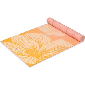 Gaiam Yoga Mat - Premium 6mm Print Reversible Extra Thick Non Slip Exercise & Fitness Mat for All Types of Yoga, Pilates & Floor Workouts (68" x 24" x 6mm Thick)