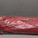 Beanss Outdoor Patio Umbrella, Table Umbrella with Push Button Tilt and Crank, 8 Ribs Market Umbrella (9FT, Red-Steel Ribs)