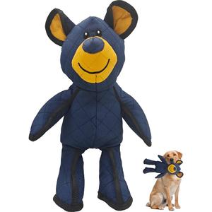 Unbreaka Bear Dog Unbreakable Teddy Extreme Bears 2.0 Dog Toys Aggressive Chewers Indestructible Stuffed Plush Dog Squeaky Toy Keep Them Busy Durable Tough Heavy Duty Chewer Dog Toy Large Breed (1PC)