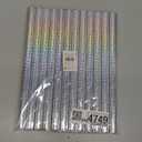 12 Pack Gender Reveal Confetti Wands, Flutter Sticks with Pink and Blue Confetti Strips