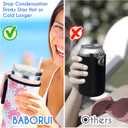 BABORUI Cup Holder for Stanley 40oz Compatible with Bogg Bag, Accessories for Bogg Bag Original X Large, Insert Drink Holder Compatible with Bogg Bag/Simply Southern Beach Tote Bag