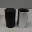 Airversa Waterless Essential Oil Diffuser Starter Kit with 30mL Sandal Lux Fragrance Oil Inspired by Luxury Hotel Scent for Home Car Office, Aroma Air Diffuser, Baterry Operated, ADX-Kit Metal Black