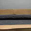 Premium Foam 3.2" Thick Japanese Futon Floor Mattress - Twin Size 39"x80" 100% High-Density Foam,Comfortable Sleeping Pad,Tatami Mat for Dorm,Bedroom or Guest RoomBoys Girls Dormitory Pads(Black)