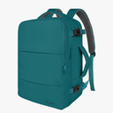 Taygeer Carry on Backpack for Men Women, Luggage Laptop Backpack for Airplane Travel with USB Charging Port, 35L Water Resistant Gym Weekender Bag for College Gift, Peacock Blue