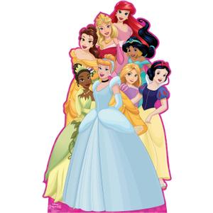 Advanced Graphics Princess Collage Life Size Cardboard Cutout Standup - Disney