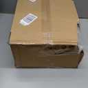 N9R 600PCS Silver Disposable Plastic Plates, Silver Plastic Dinnerware Set Includes 100 Dinner Plates, Dessert Plate, Cups, Spoons, Forks, Knives for 100 Guests, Perfect for Party, Wedding, Birthday