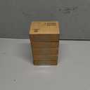 5 x Vitalizart Camel Velvet Ribbon Set 3/8"" x 15 Yd Wooden Spool Fabric Trim 3 Rolls * 5 Yd for Christmas Wreath Decoration Handmade Craft Ornaments Gift Wrapping & Bow Making