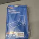 Toddler Airplane Bed, Portable Airplane Seat Extender Travel Bed for Kids, Soft Baby Plane Travel Essentials for Flying, Toddlers Long Flight Must Haves Footrest (31in*19in)