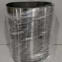 iTouchless SensorCan 50 Liter / 13 Gallon Kitchen Trash Can with Wheels & Odor Filter  Mobile Motion Sensor Stainless Steel Garbage Bin for Home, Office, Garage, Slim Oval Shape Large Capacity Design (Light Silver, Solid Black 13 Gal)