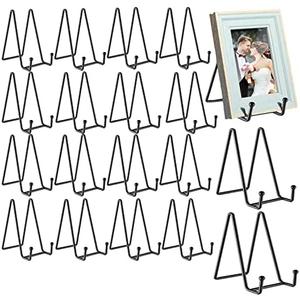 18 pcs 4.5in Plate Stands for Display,Metal Plate Holders Display Stands Can Be Used for Picture Stand,Book Stands for Display,Plate Display Stands,Easel,Photo Frame Stands,Plaque Stands,Desktop Stand 18 pcs 4.5in Plate Stands for Display,Metal Plate Holders Display Stands Can Be Used for Picture Stand,Book Stands for Display,Plate Display Stands,Easel,Photo Frame Stands,Plaque Stands,Desktop Stand