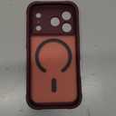 Thomo Magnetic for iPhone 17 Pro Case, [Compatible with Magsafe] [Full Camera Protection] Translucent Matte Military Grade Shockproof with Anti-Fingerprint Phone Cover 2025