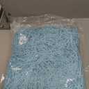 PLINJOY 4 OZ Light Blue Crinkle Cut Paper Shred Filler for Gift Basket Shredded Confetti Paper Box Stuffing Easter Basket Grass Gift Boxes Filler (1 count (Pack of 1))
