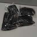 JEONEKID Cooling Shawl Arm Sleeves with Finger Holes for Women Anti-UV Protection, Sun Protection Cooler Shrug for Golf (Black)