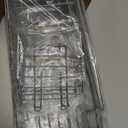 EUDELE 5-Pack Rustproof Stainless Steel Shower Caddy  No Drill Adhesive Bathroom Organizer with Large Capacity, Spacious Shower Shelves for Inside Shower, Kitchen & Home Decor Storage-XL Size (Light Grey)