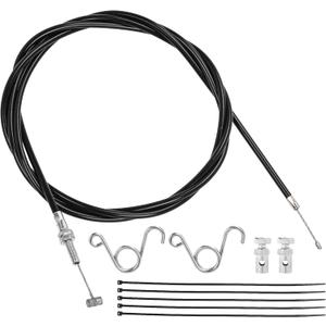 BlueStars 84 Inch Go Kart Throttle Cable Kit - Compatible with Coleman KT196, Predator 196cc/212cc/224cc 6.5HP Engines, Hisun HS200GK Off-Road Gas Powered Go Kart Cart