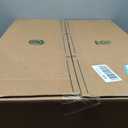 BOX USA 10104 Flat Corrugated Cardboard Box 10" L x 10" W x 4" H, Kraft, For Shipping, Packing and Moving (Pack of 25)