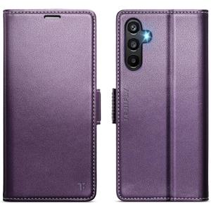 for Samsung Galaxy A16 Case Wallet with RFID Blocking Card Holder, PU Leather Kickstand Protective Flip Phone Cover Fit for Galaxy A16 5G 6.7", Purple