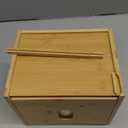 Face Towels Holder with 60 XL Towels, Disposable Towelettes Bamboo Box Cotton Balls Holders, Facial Towels Container with Drawer, Towels XL Organizer for Bathroom, Makeup Remover Dry Wipes Washcloths