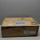 ZMISHIBO 60 Inch Ceiling Fan with Light, App&Remote Control, Flush Mount Low Profile, Dimmable 20W LED Light, Quiet Reversible Motor for Bedroom, Living Room, Apartment, Black