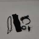 80s Costumes for Women, 80s Accessories Set with Fishnet Gloves Leg Warmers, Tutu Skirts for 1980s Theme Party Outfits