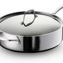 Tramontina Signature Tri-Ply Clad Stainless Steel 6-Quart Saute Pan