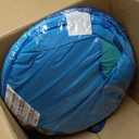 SwimWays Spring Float Premium Recliner Pool Lounger, Inflatable Pool Floats Adult with Fast Inflation for Ages 15 & Up, Sky Blue