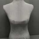 Mannequin Dress Form Female Dress Model Torso Display Mannequin Body 50-63 Inch Height Adjustable Tripod Stand (White, 50-63 Inches)