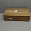 Extra Large 3 Tier Serving Tray Set, 24x22x9.7 inch Cupcake Fruit Cookie Dessert Table Display Stands Melamine Tiered Platters Food Trays for Party Buffet Entertaining, White