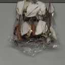 20pcs Christmas Magnolia Flowers Velvet Poinsettia Artificial Flowers Glitter Christmas Tree Ornaments 6.4" for Xmas New Year Wedding Party Holiday Decoration(Beige, Light Brown, Dark Brown)