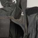 ROCKBROS Cycling Shoe Covers Thermal Bike Shoe Covers Windproof Shoe Warmers Overshoes Mountain Road Bike Shoes Covers Fleece Black Medium