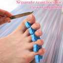 300 Pcs Pedicure Toe Separators for Women Bulk EVA Foam Toe Divider Spacers Heart Shaped Soft Colorful for Pedicure Manicure Coating Gel Painting Nail Beauty Accessories(150 Pairs)