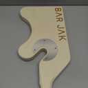 The Original Deadlift Bar Jack, Deadlift Jack, Barbell Jack, Mini Jack, Compatible with All Olympic Weight Plates and Barbell Plates, Use on Deadlift Platform, Weightlifting Accessories