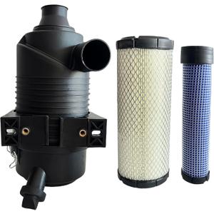 G057512(P821575-P822858) Air Cleaner with Filters Compatible with Donaldson FPG Radial Air Filter Housing Cap G057512(P821575 P822858) Air CleanerShort straight head