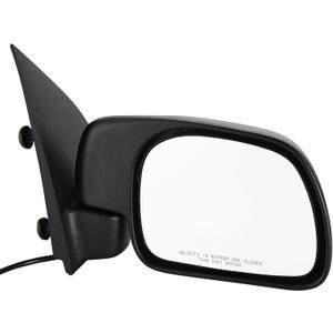 Side View Mirror Fits for Ford F-250 F-350 F-450 Super Duty 1999-2010|For Ford F-550 Super Duty 99-07|for Ford Excursion 00-05.Power AdjustmentNoHeated,Manual Folding,Right Side Mirror