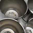 4Pcs 4.25" Push Through Wheel Center Caps Stainless Trailer Hub Cap for Truck SUV RV Wheel Rim (Fit 4.25" Bore 4.29" H Chrome)