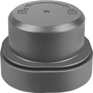 Blade Cover and Vessel Cap for Ninja Blast Portable Blender BC100 Series and BC151 Series, Accessories, Replacement Parts, Leakproof, Dishwasher Safe, Food Grade. Grey