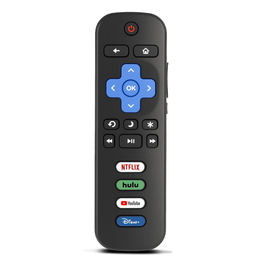 Luyeper Replacement Remote Control for Roku TV, Compatible with TCL Roku, Hisense Roku, Onn Roku Smart TVs (Not for Roku Stick, Box or Player)