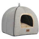WINDRACING Cat Bed for Indoor Cats - Cat Cave Beds Cat House Cat Tent with Removable Washable Cushioned Pillow, Soft Kitten beds,Cat Beds & Furniture, for Small and Medium Pet Bed, 15 x 15