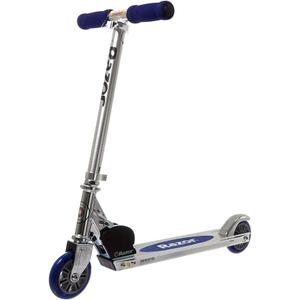 Razor A Kick Scooter for Kids - Lightweight, Foldable, Aluminum Frame, and Adjustable Handlebars (Blue) 