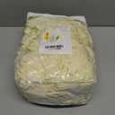 ManMengJi Spandex Folding Chair Covers, Folding Chair Covers 12 PCS Light Yellow, Universal Fitted Banquet Chair Slipcovers for Wedding Party Event