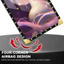 DAIZAG Case Compatible with iPhone 15,Golden Shockproof Phone Gift Case,Roses and Skeletons