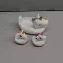 No Hole Bath Toys,Unicorn Bath Toys for Toddlers 1-3,Soft Unicorn Bathtub Toys for Kids Girls Boys Presents Set